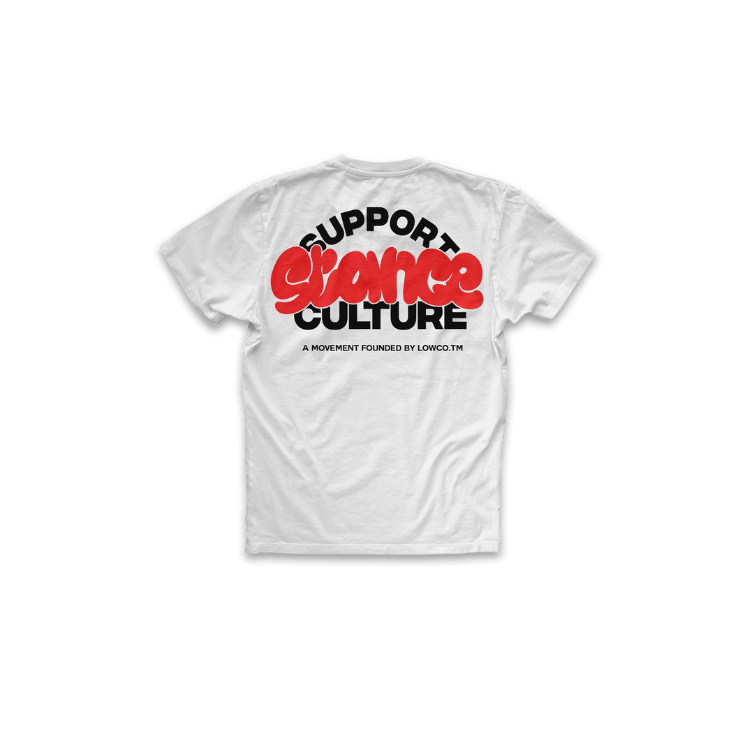 Support Stance Culture Tee - White